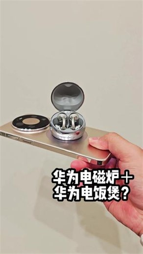 电磁炉配电饭煲，Mate80配Free Clip2!#华为Mate80 #华为FreeClip2典藏版