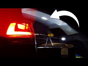 VW Golf MK7 (5G) trunk light LED replacement