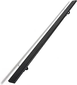 4 Ft Modern Oval Stair Railing Kit, Professional Stainless Steel Frosted Handrail, Indoor&Outdoor Staircase Handrail, Metal Railing Suitable for The Elderly and Children