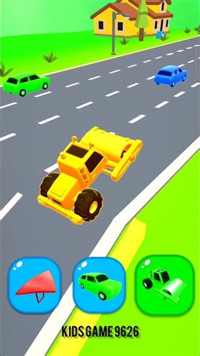 car racing game # #shapeshifting #shortvideo
