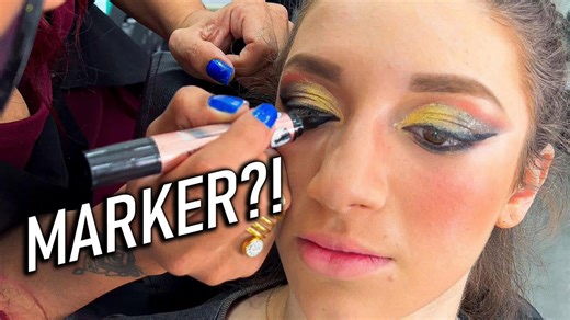 Your eyes may need a break after my intense makeup