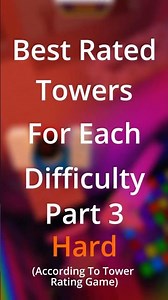 Best Rated Hard Towers in EToH.