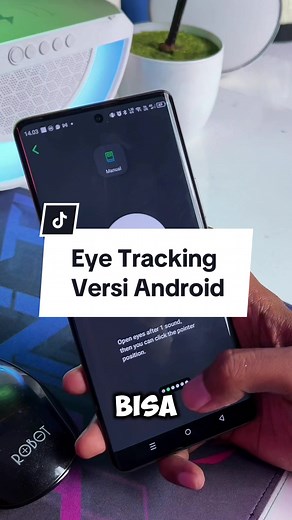 @Agussuup | Pergadgetan Eye tracking Versi Android… #trikandroid #tutorial #ios18