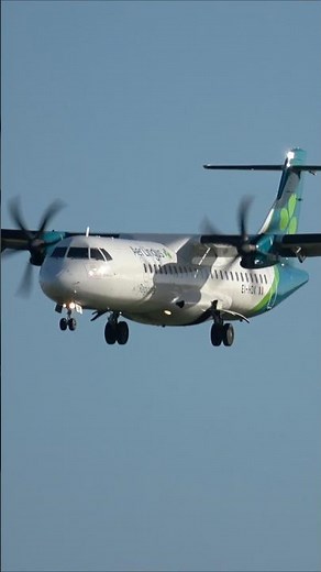 Aer Lingus ATR-72 LANDING at DUBLIN