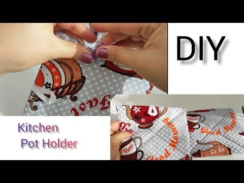 🍳 DIY: Easy & Cute Pot Holder Sewing Tutorial
