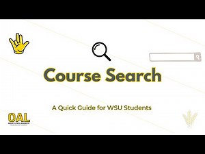 Ways to Search for Classes at Wichita State