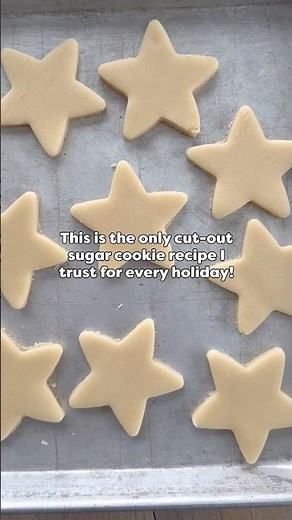 The ONLY sugar cookie recipe you need 🔥 #sugarcookies #baking #cookies