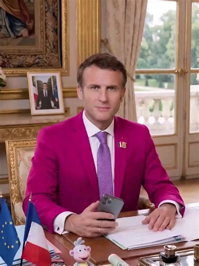 Parodie humoristique sur Macron et Brigitte