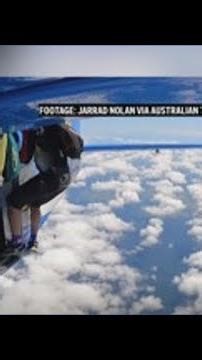 Skydiver dangles at 15,000 feet after parachute catches on plane's tail in Australia