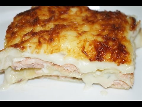 Easy Salmon Lasagna (QUICK COOK)