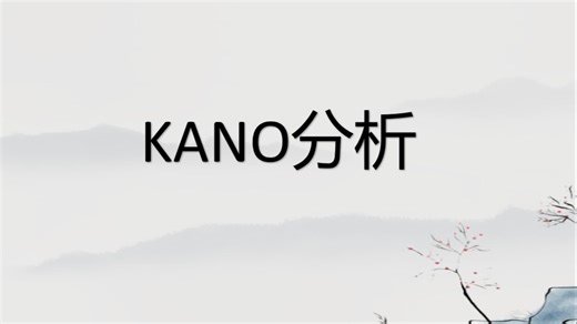KANO分析