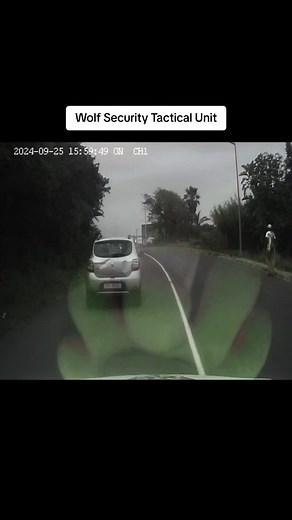 Wolf Security Tactical Unit responding to a MVA involving a pedestrian. #2024 #securityguard #southcoast #wolf #toyotafortuner