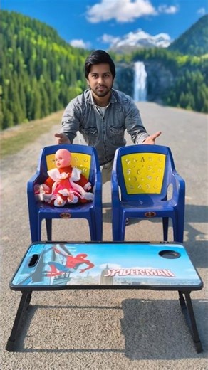 New spiderman table and chairs unboxing💯