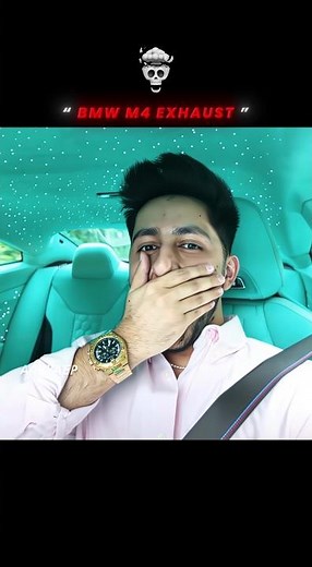 Lokesh's BMW M4 Exhaust 🔥☠️ ft-‪@sahilranavlogs‬