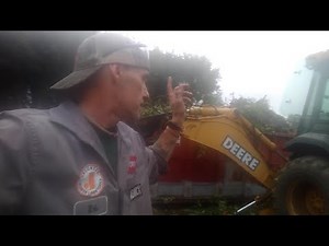 Removing Stubborn Hydraulic Hoses on Backhoe