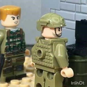 modern combat part 1 #lego #army #stopmotion #military