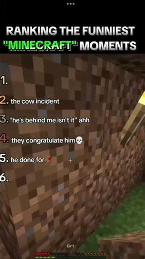 Ranking funniest Minecraft moments #viral #funnyvideos