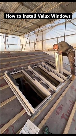 How to Install Velux Windows #roofing #howto #construction #diy #building #home #uk #carpenter #roof