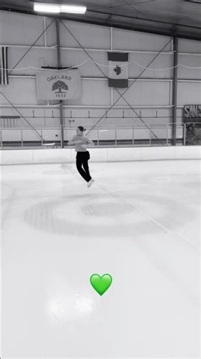 Double lutz double toe loop combo 💚#figureskating