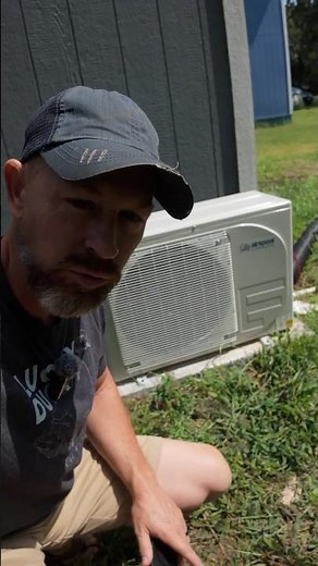 Solar Mini Split That Actually Works #offgridliving #solar #ac