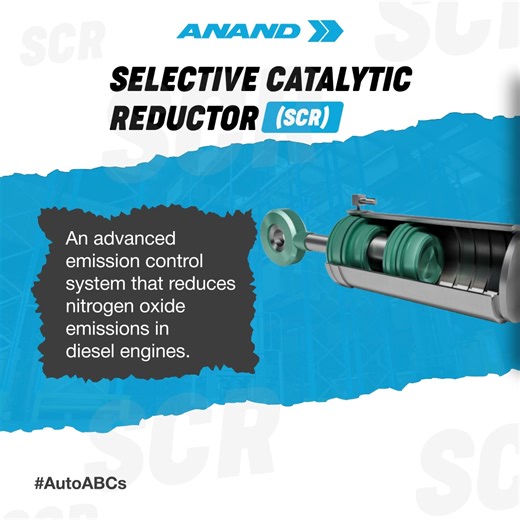 2.4K views · 51 reactions | Selective Catalytic Reduction makes every ride a step towards cleaner air. Leave a legacy instead of a toxic trail, because that's the ANAND way. #ANAND #ANANDGroupIndia #AutoABCs #DrivingKnowledge #EmissionControl #EfficientTech #SustainableEngineering | ANAND Group India | Facebook