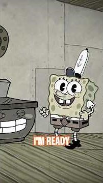 SpongeBob as an old timey cartoon! #shorts