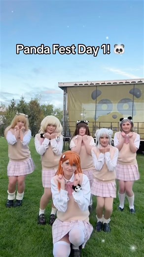 Did you go to Panda Fest Boston?! 🐼 #pandafest #pandafestboston #cosplay #idolgroup #anime #cute