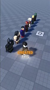Let's create DC model lineup using this Forgegui #ad #roblox #robloxdev #robloxshorts