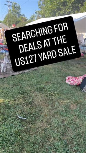 1K views · 518 reactions | SEARCHING for deals at the US127 Yard Sale | Resale Daddy | Facebook