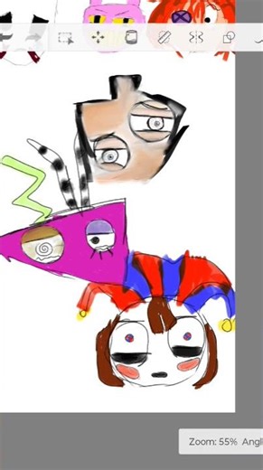 tadc cast (characters) if they were sad or crying #art