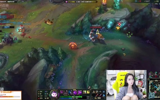 虎牙第一温柔可爱QAQ萝莉酱精彩击杀集锦