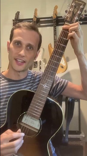 Jaws Theme Song on Guitar. Easy version. #beginnerguitarlessons #learnguitar #jaws