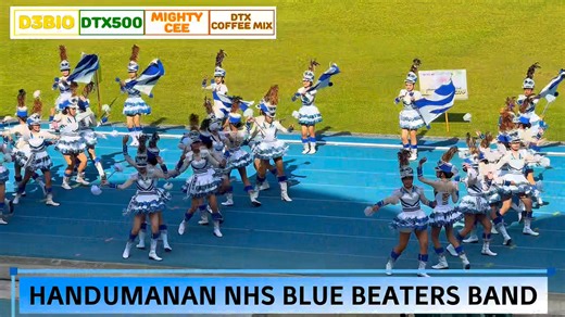 Handumanan National High School Blue Beaters Band | AʀᴋʏPɪʟᴀ GO