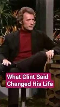You Are Not Invisible" — Clint Eastwood’s Life-Changing Words