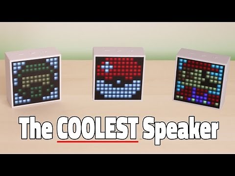 The COOLEST Bluetooth Speaker -- Divoom TimeBox Mini Review