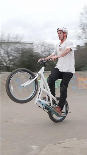 THIS WEIRD BIKE WAS NOT MADE FOR STUNTS! ⚠️