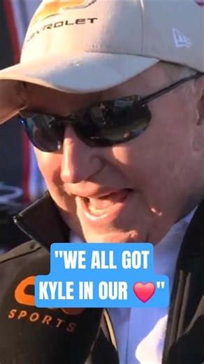 Richard Childress chokes up remembering KB 8️⃣