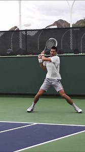 In this video, OTI head instructor shows how to hit open stance backhands just like Djokovic✅ Do you hit open stance backhands? #djokovic #novakdjokovic #tennistips #backhand | Online Tennis Instruction
