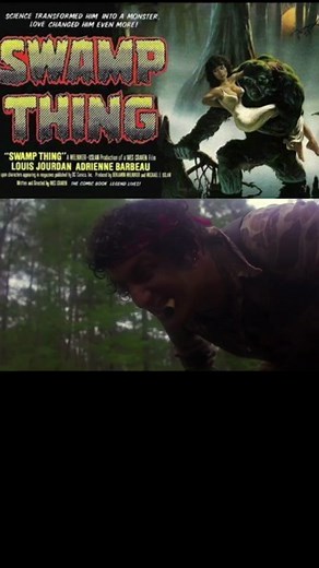 Swamp thing is a classic. Cheesy 80s at it's best. #swampthing #80s #horror #tiktokhorror #horrormovie #scarymovie #iconic_horror #fyp #foryou #tuesday