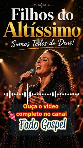 shorts - Filhos do Altíssimo I Somos todos de Deus I Show ao vivo I Fado Gospel
