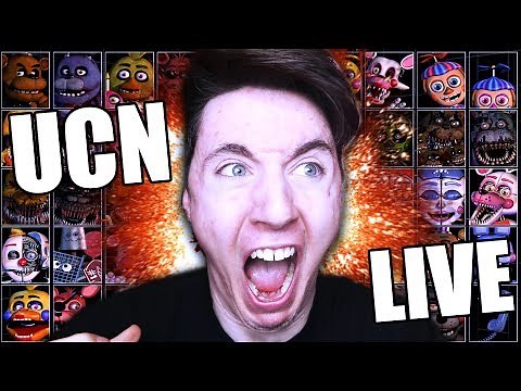 40/20 MODE BEAT (8000 SCORE) + NEW CUTSCENES || Ultimate Custom Night Part 5