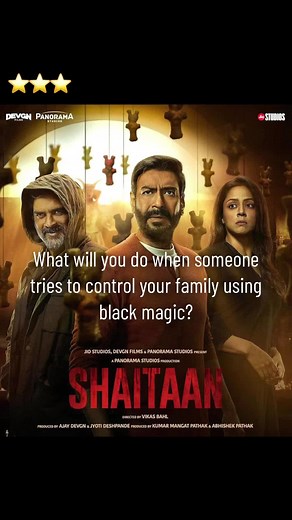 Ajay Devgn in 'Shaitaan': A Thriller with Black Magic