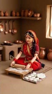 Miniature Doll Pani Puri ASMR Cooking | Village Tiny Kitchen Street Food #tinykitchen #miniature