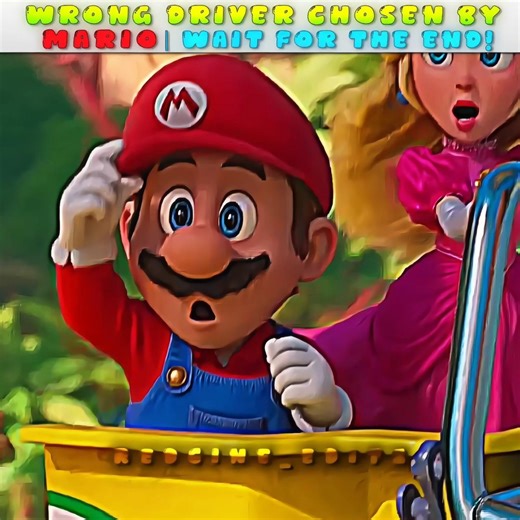 when a monkey becomes the driver...😂| the super Mario Bros movie edit #shortvideo