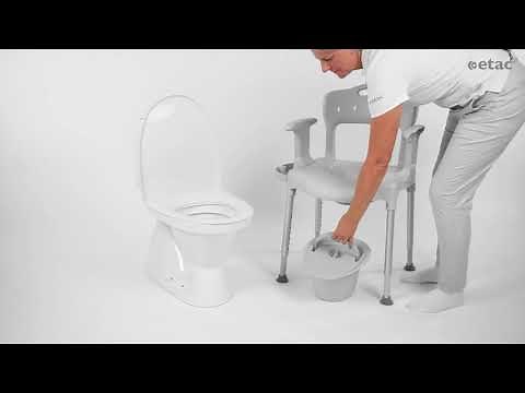 Etac Swift Commode – Three-in-one functionality