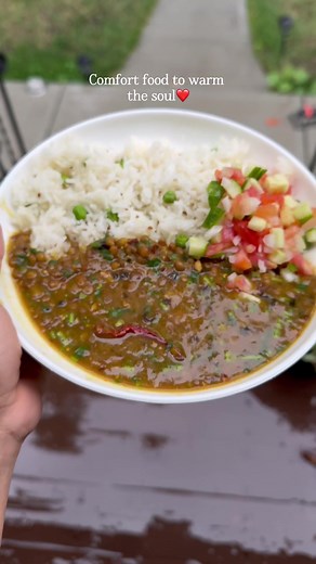 Simple and Satisfying Brown Lentils and Rice Lunch Recipe