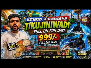 Tikuji-Ni-Wadi Waterpark & Amusement Park Full Tour | Ticket Price | Food | Rides | Tikuji-ni-Wadi