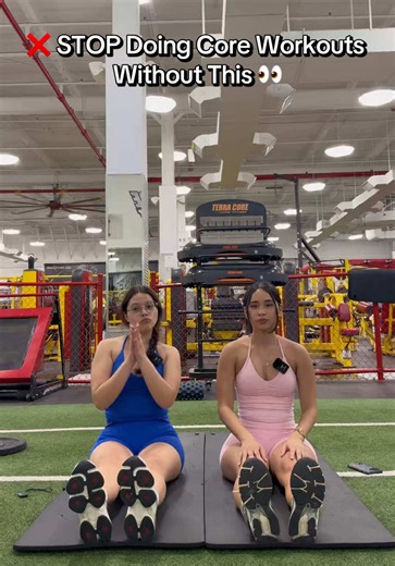 A quick pre & post core routine to help you move better, activate your abs, and recover right ✨💪🤍 Save for ab day 🔥 #coreworkout #absworkout #deepcore #beginnerfriendlyworkout #gymbesties