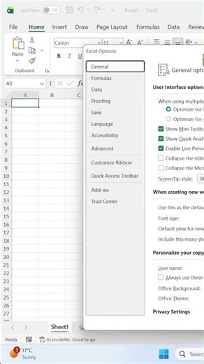 How to Change Default Number of Worksheets in Excel (Easy Trick), #excel #viral #tredning #exceltips