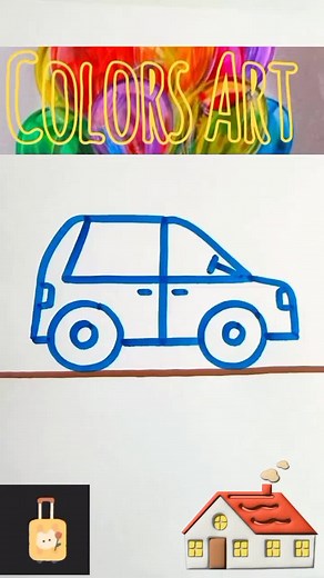 Easy Car Drawing Tutorial for Kids